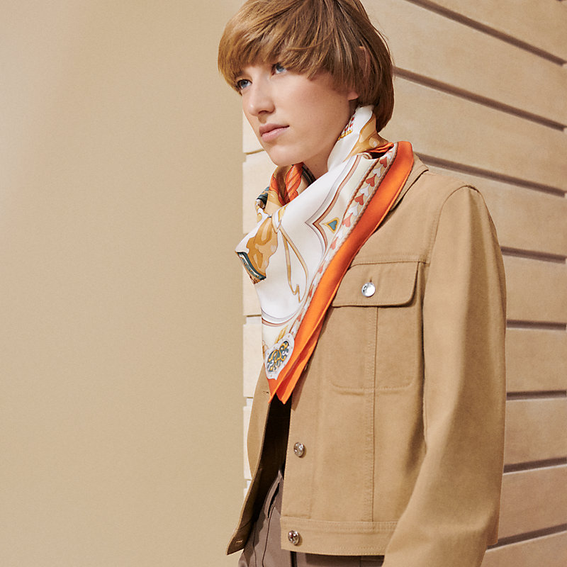 ★お洒落★【HERMES】Harnais de Coeur スカーフ 90 Harnais de Coeur scarf 90 | Hermès Poland